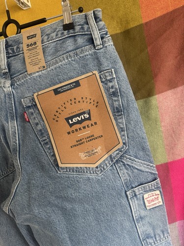 New levi 568 carpenter - new, work