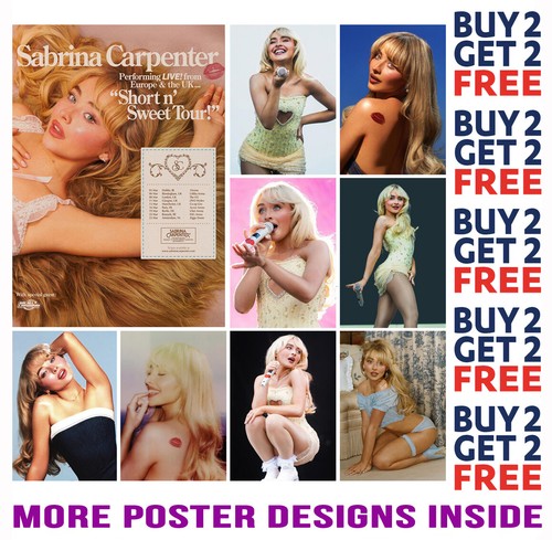 Sabrina carpenter poster art - carpenter,
